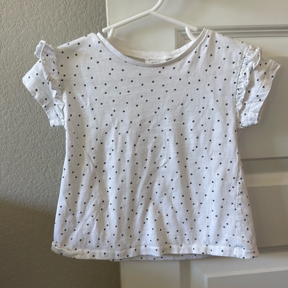 Zara Toddler Polka Dot Tshirt (18-24 mo)
